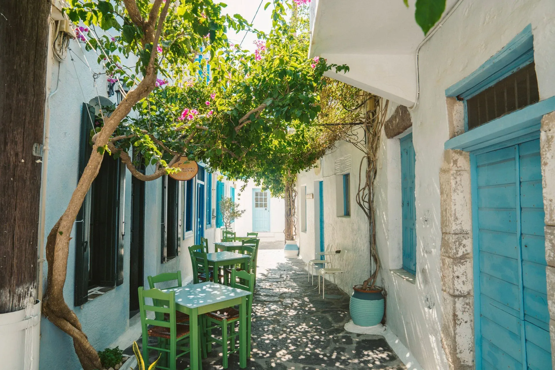 Plage d'Amorgos aux eaux turquoise - Cyclades - Grece
