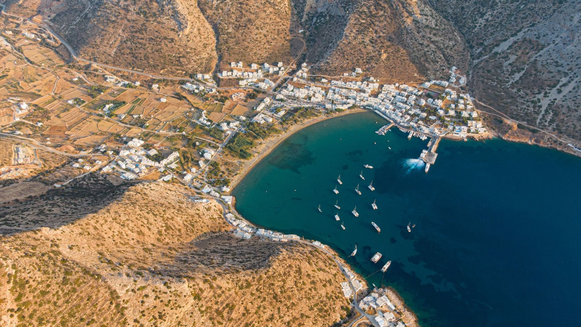 Sentier côtier d'Amorgos - Cyclades, Grèce
