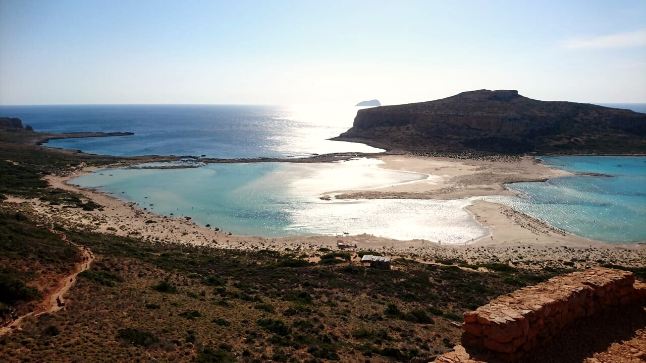 Lagon turquoise de Balos et presqu'île de Gramvoussa - Crète - Grèce © Aivin Gast / Wikimedia (CC BY-SA 4.0)
