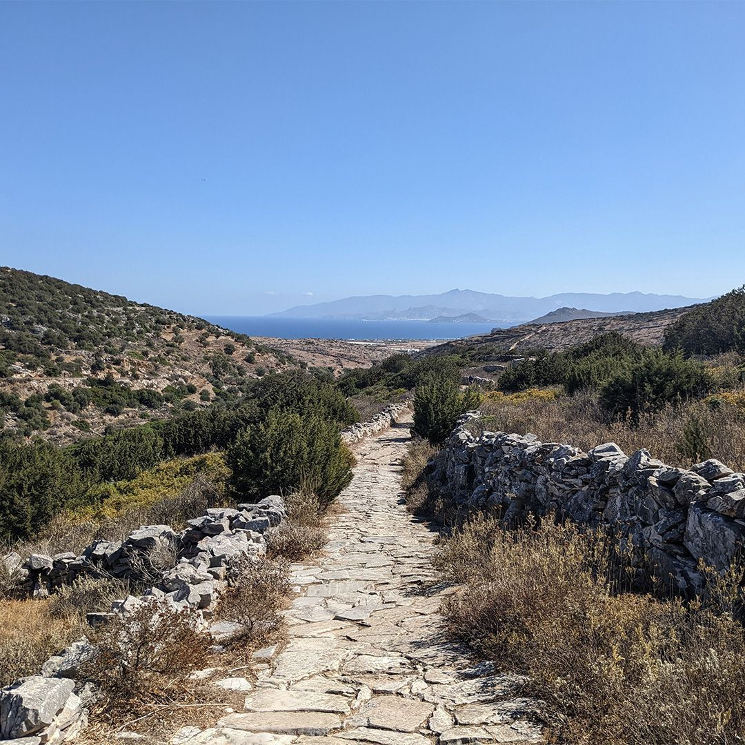 Route byzantine - Paros - Cyclades - Grèce © Cécile Hénard