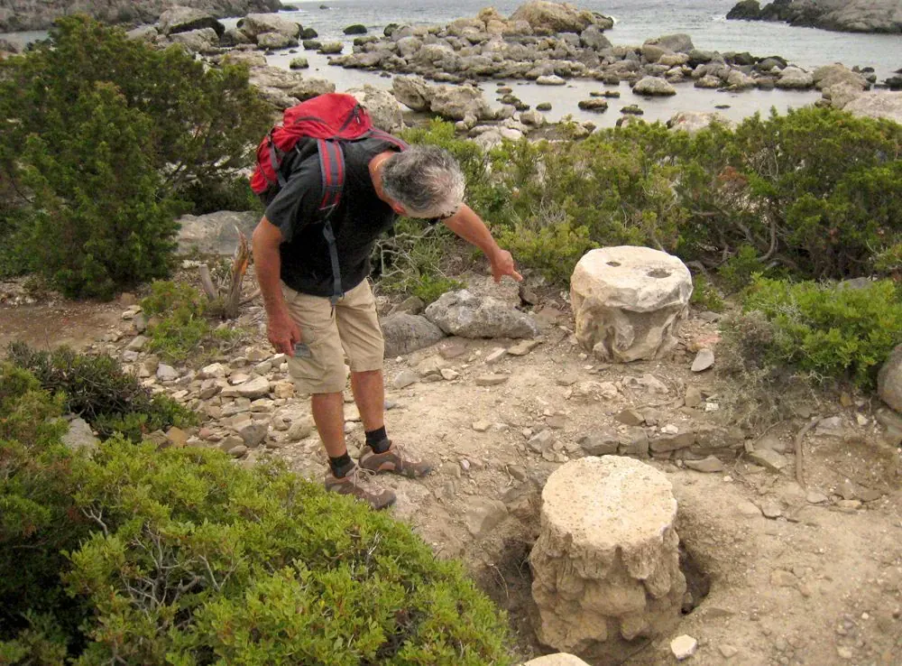 Chapiteaux De Colonnes Sur La Plage De Viena