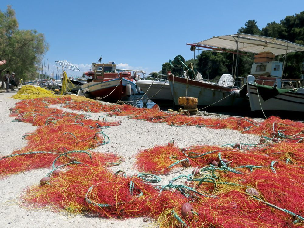 Port de pêche de Gaios - Paxos - Grèce