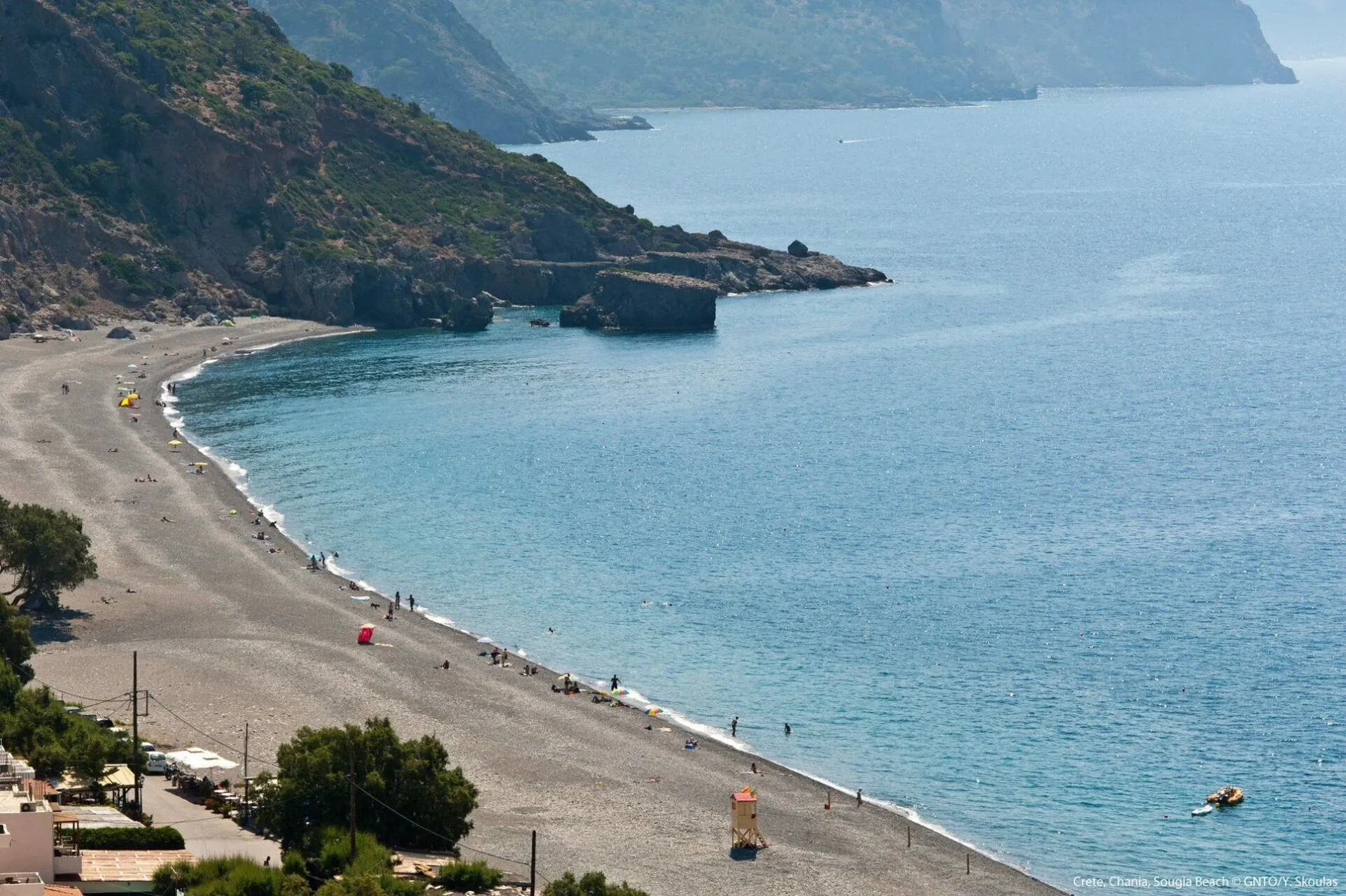 Plage de Sougia - Côte sud de la Crète - Grèce