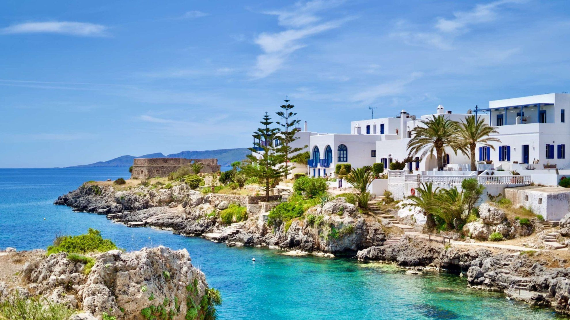 Paysage cotier de Cythere - Iles Ioniennes - Grece