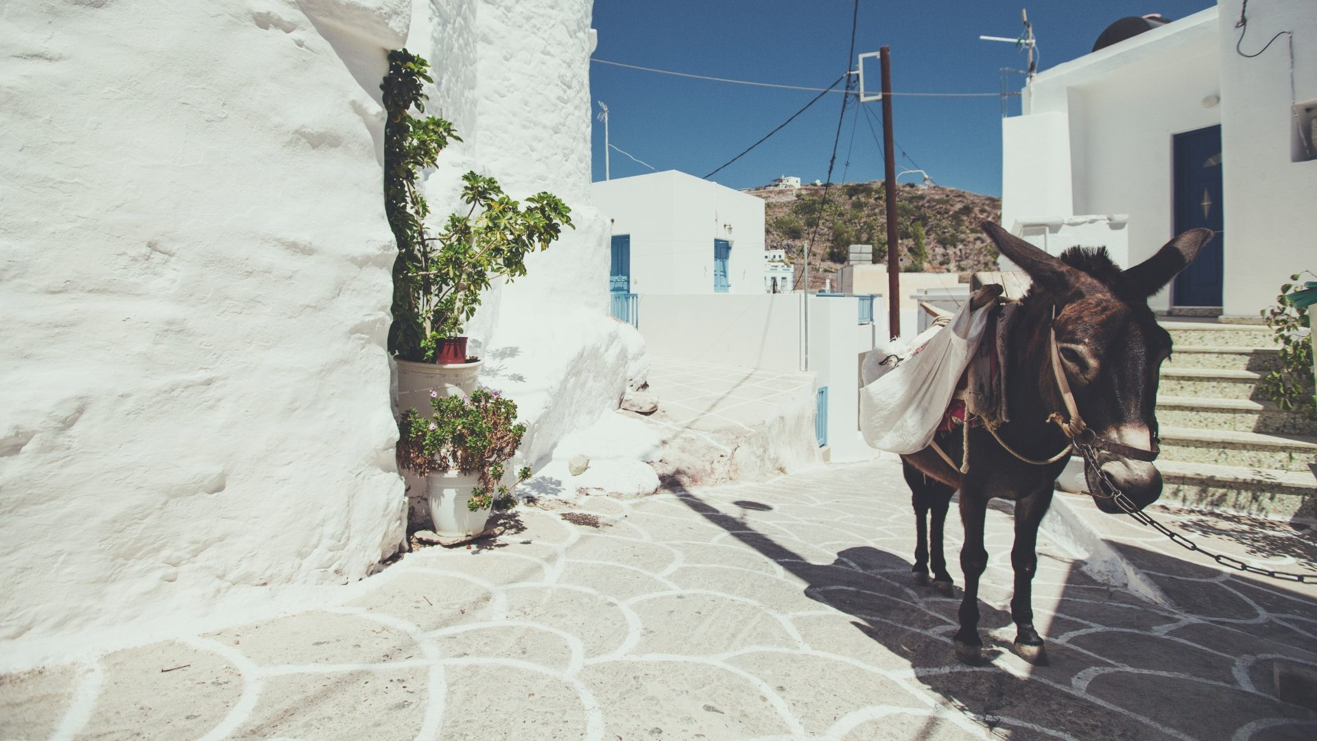 Ruelle de Chorio - Ile de Kimolos - Cyclades - Grece