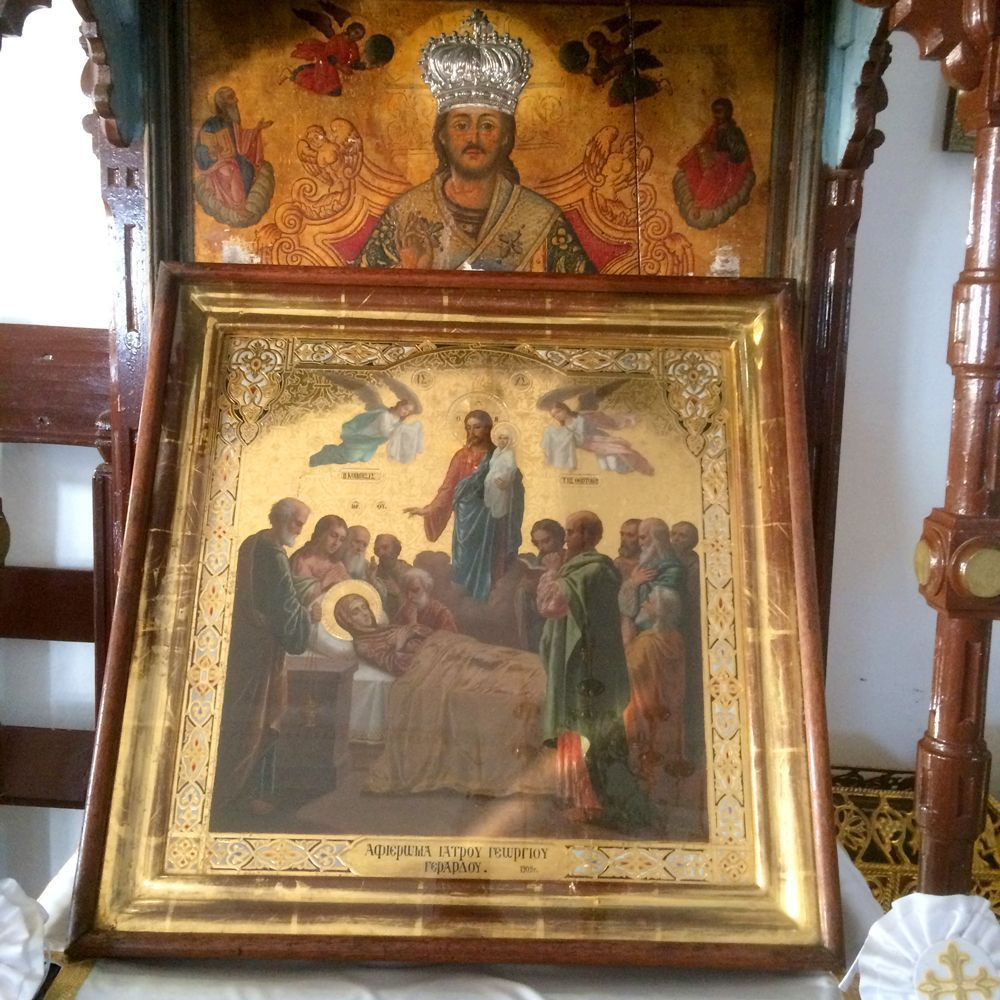Icône de l'église de la Panagia - Folégandros - Grèce