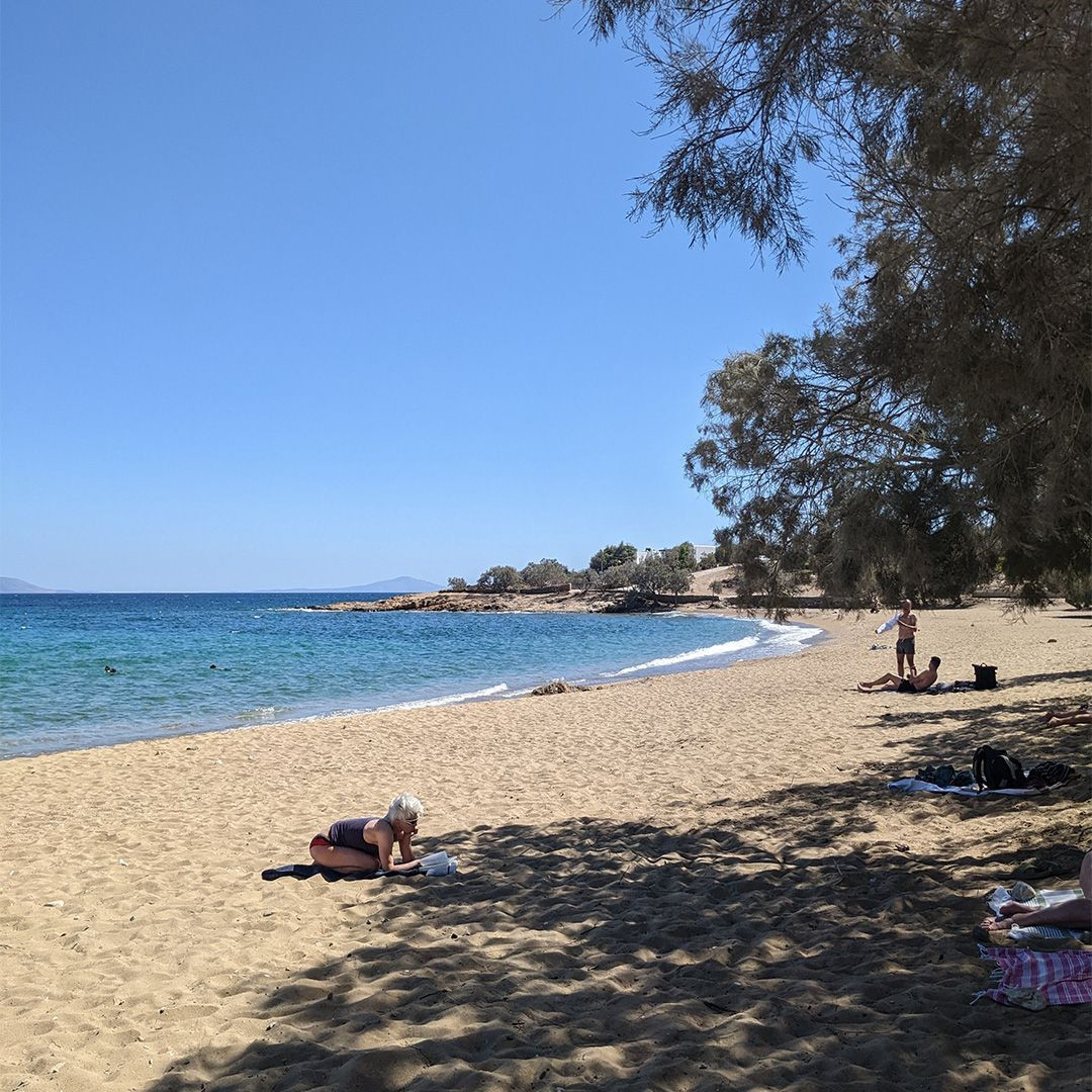 Plage de Logaras - Paros - Grèce