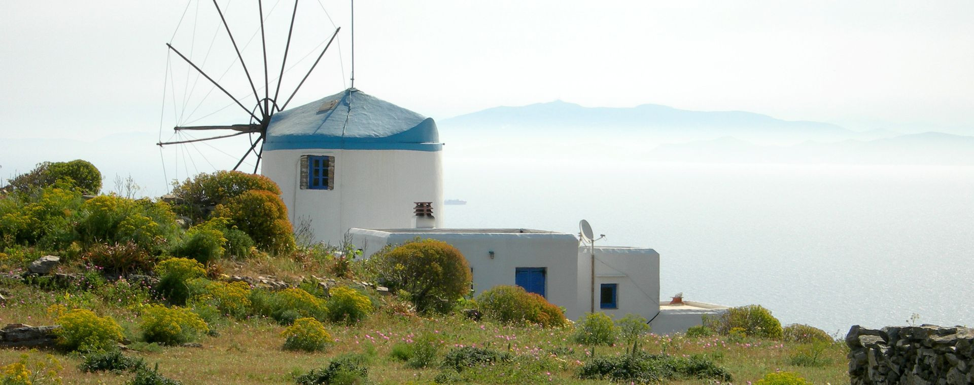 Moulin près d'Artémonas - Sifnos, Cyclades - Grèce