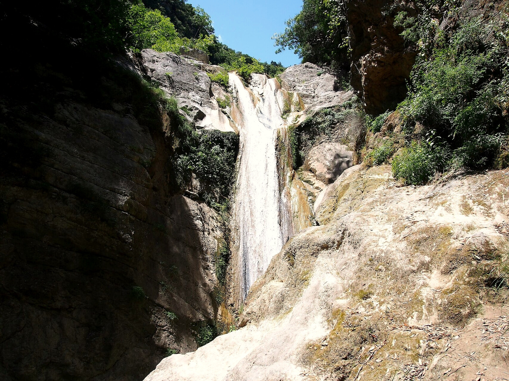 Les cascades de Dimossari près de Nydri - Leucade - Grèce