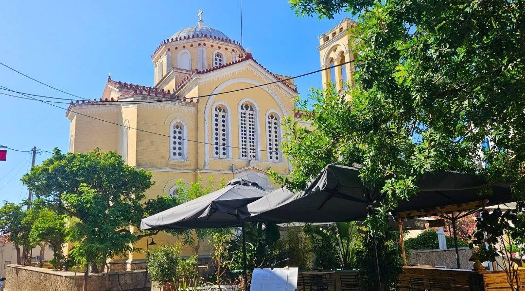 Église orthodoxe à Chora - Cythère - Grèce