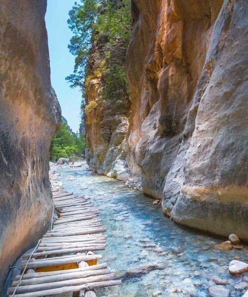 Randonnee dans les gorges de Samaria - Crete - Grece