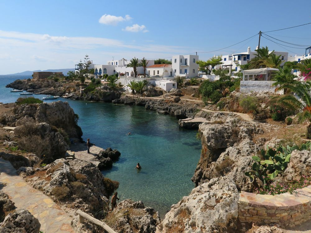 Village balnéaire d'Avlémonas - Cythère - Grèce
