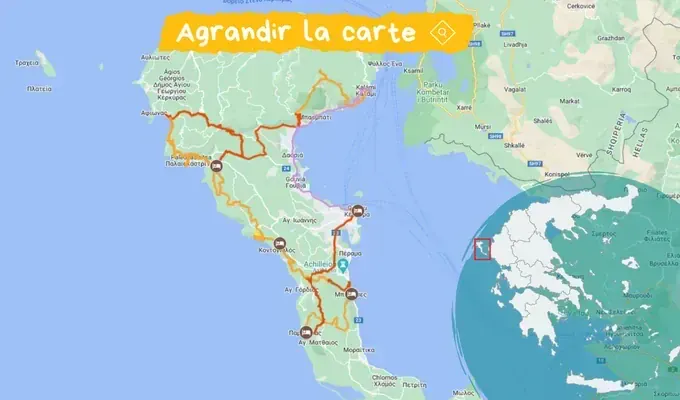 La Grande Traversée de Corfou