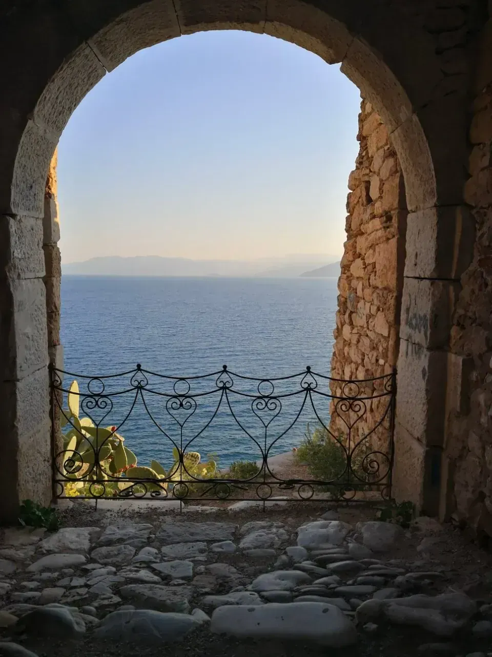 Vue depuis Nauplie - Péloponnèse - Grèce