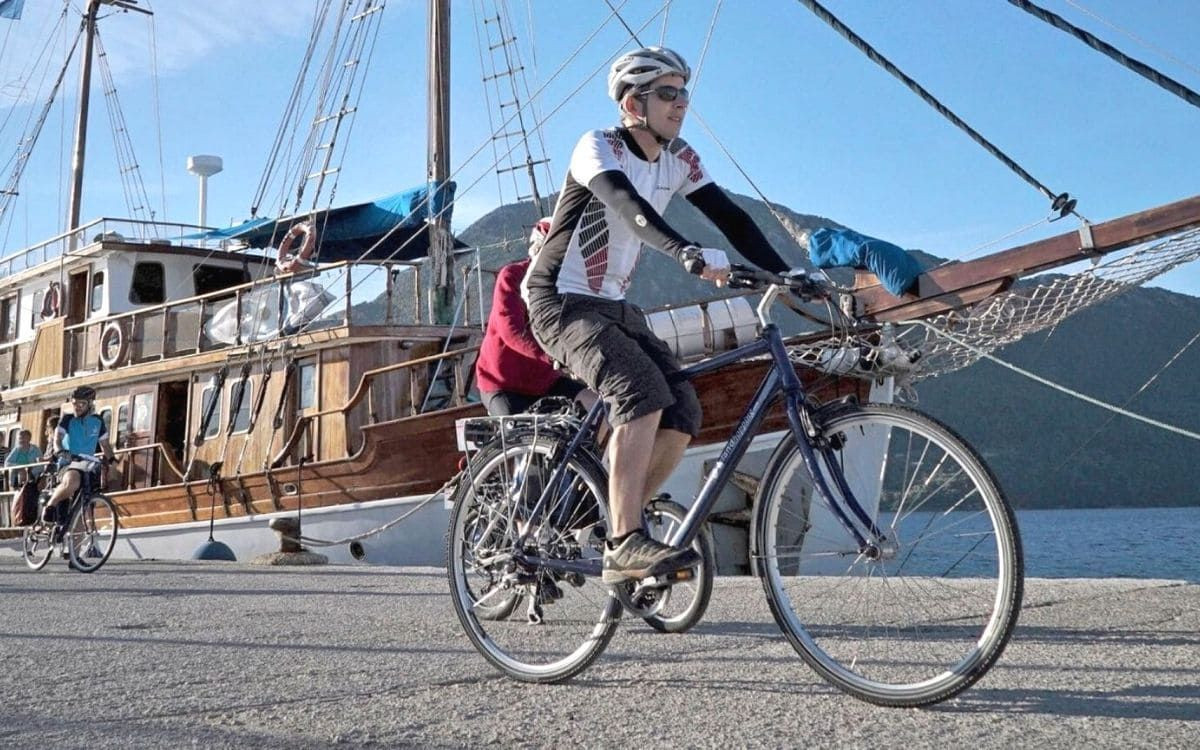 Voyage à vélo et bateau au fil des îles Ioniennes - Grèce