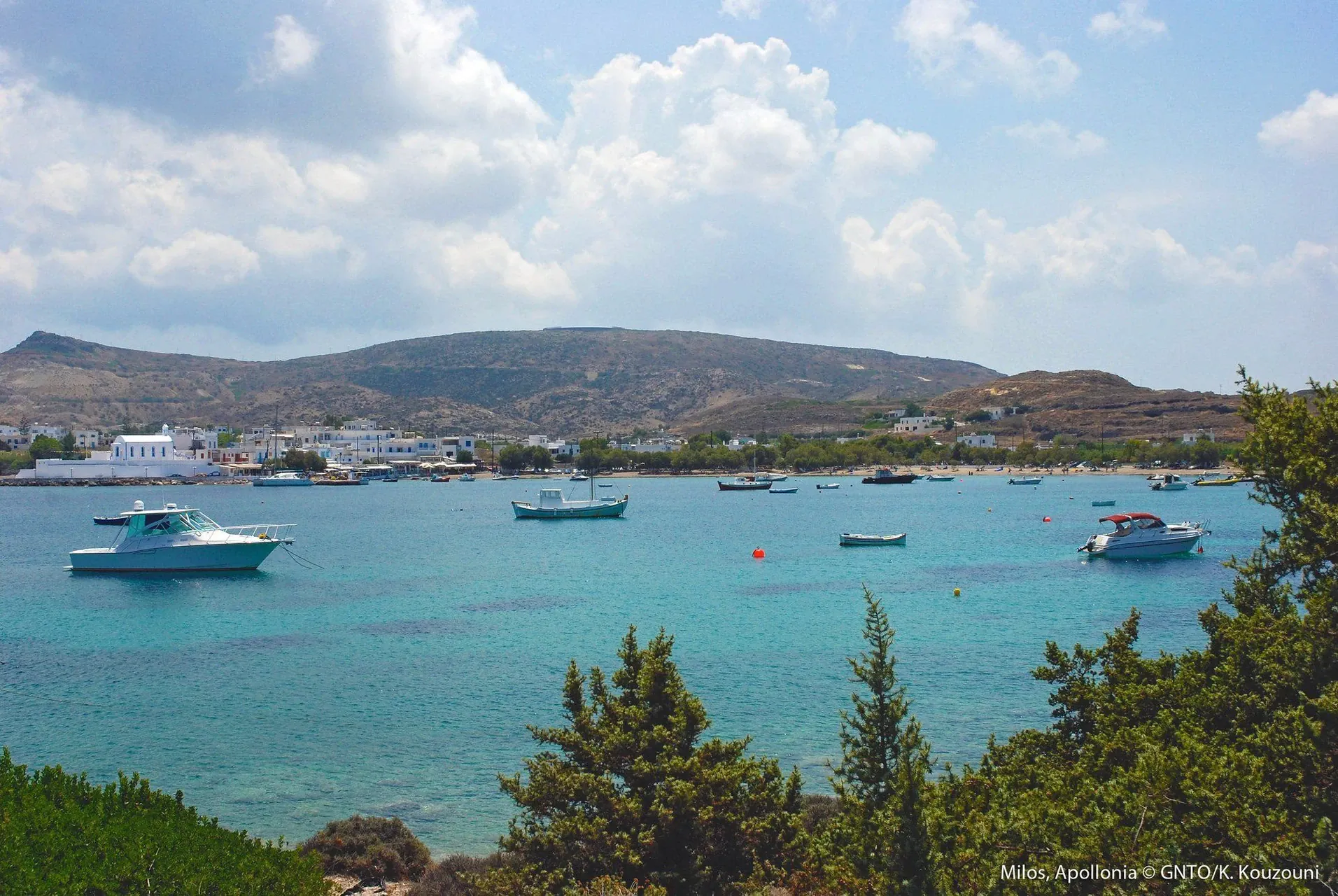 Village blanc de Milos - Cyclades - Grece