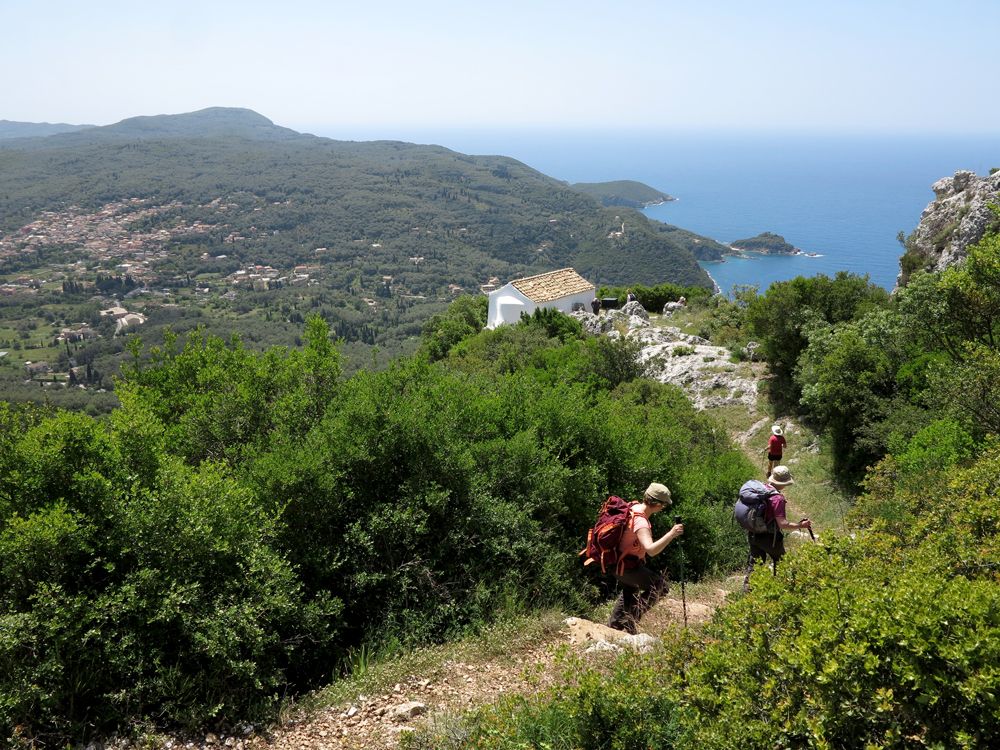 Randonnée à la chapelle d'Agios Simeon