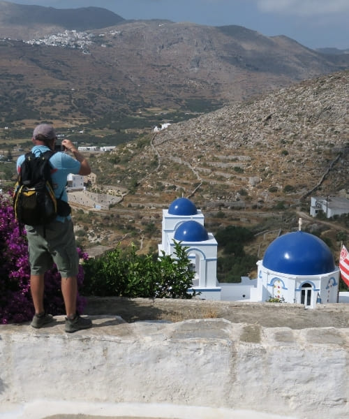 Amorgos - Arrivée à Aigiali © François Ribard