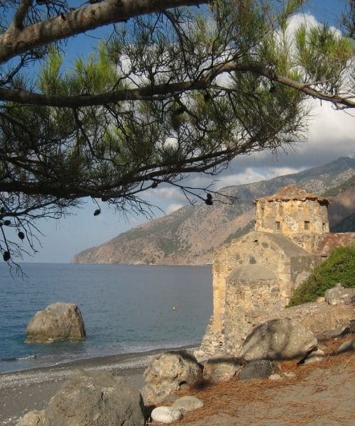 Crète - Eglise d'Agios Pavlos © François Ribard