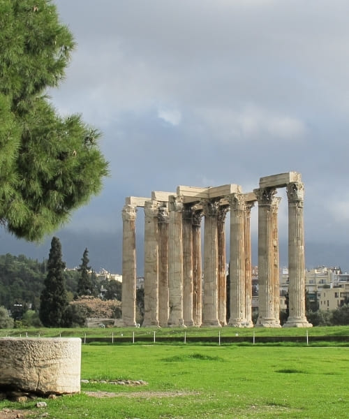 Athènes - Temple de Zeus Olympien © François Ribard