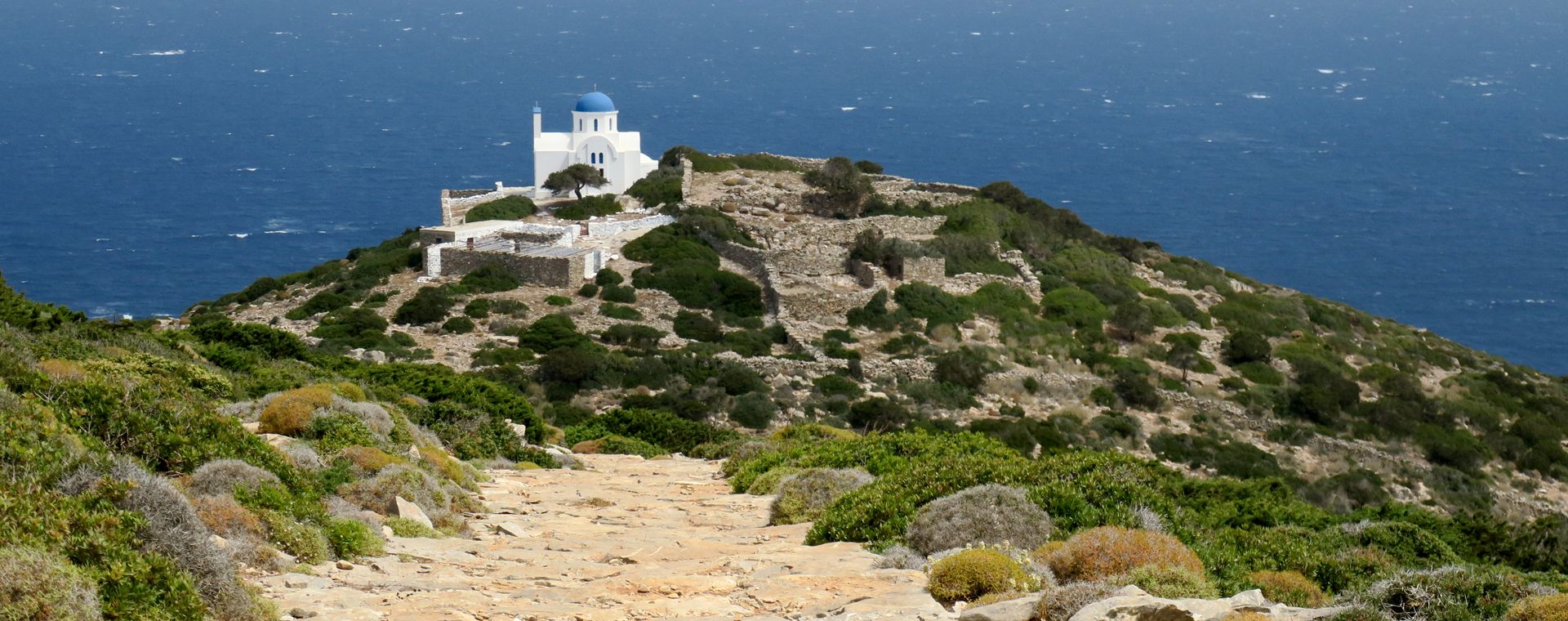 Amorgos : l'église d'Agios Ioannis