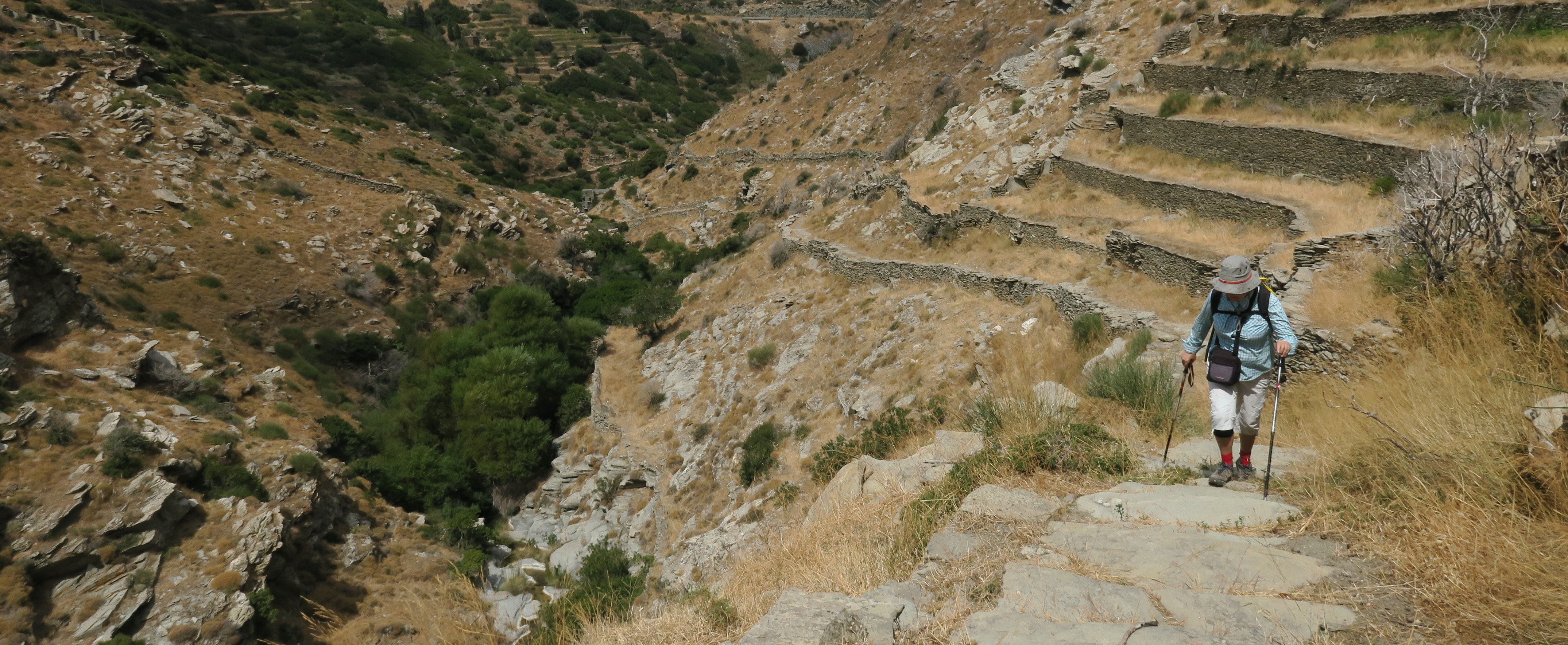 Andros - Dans la vallée des moulins © François Ribard