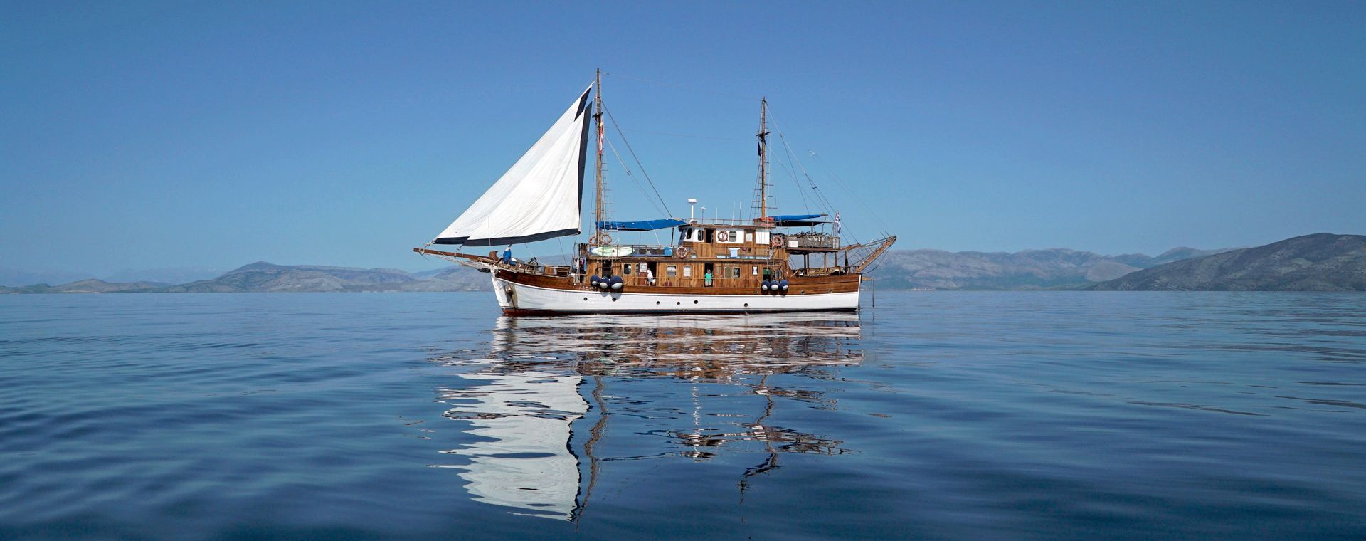 Votre bateau : le Panagiota, en Grèce