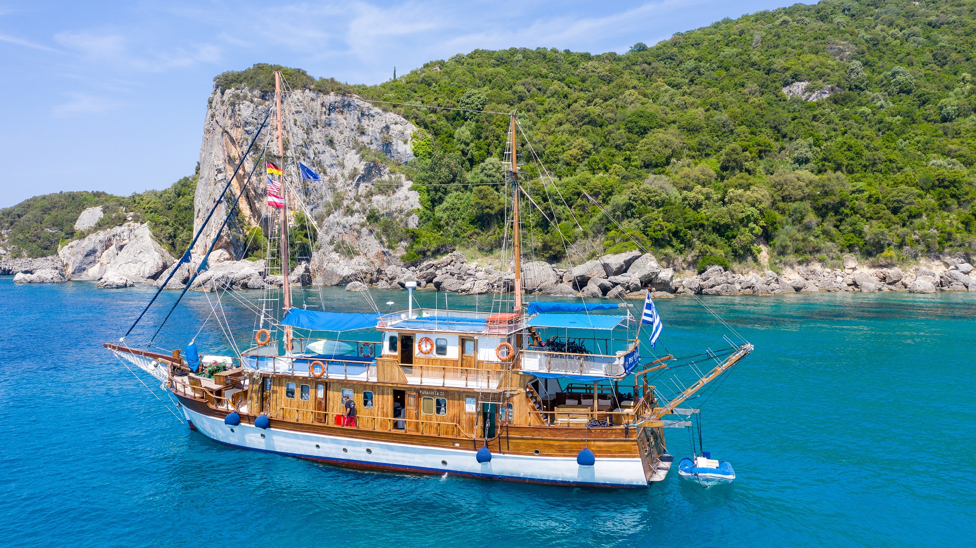 Bateau Panagiota en mer