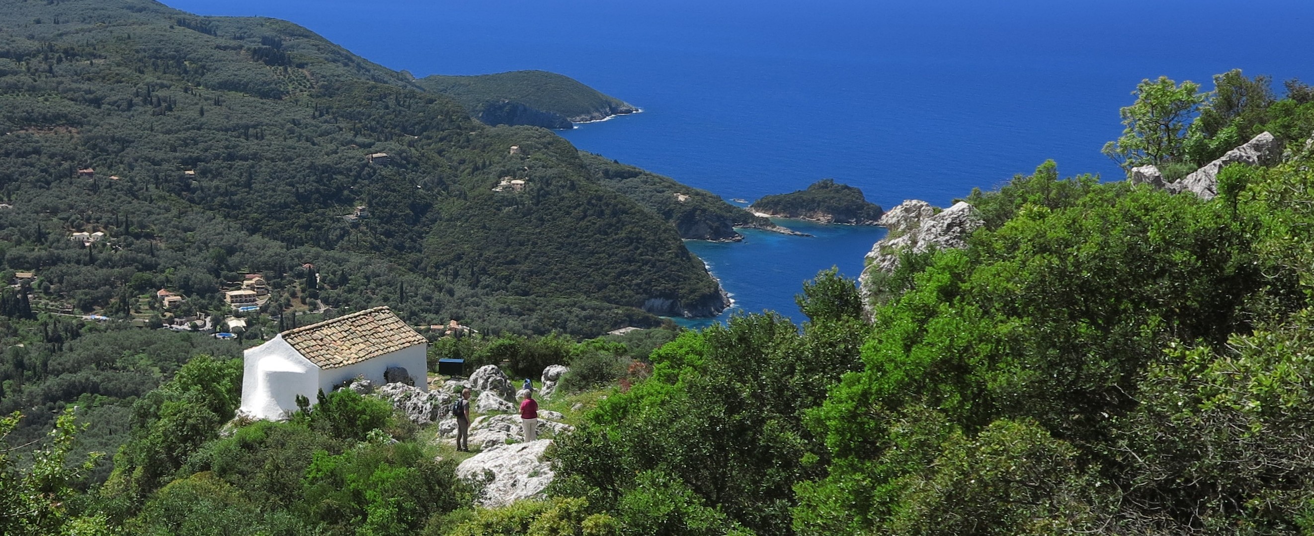 Corfou - chapelle de St Siméon © François Ribard