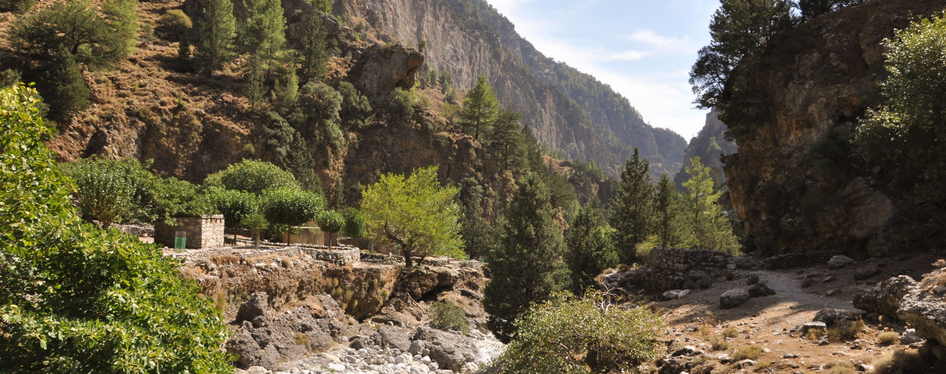 Randonnée dans les gorges de Samaria © Nicolas Pagiatis