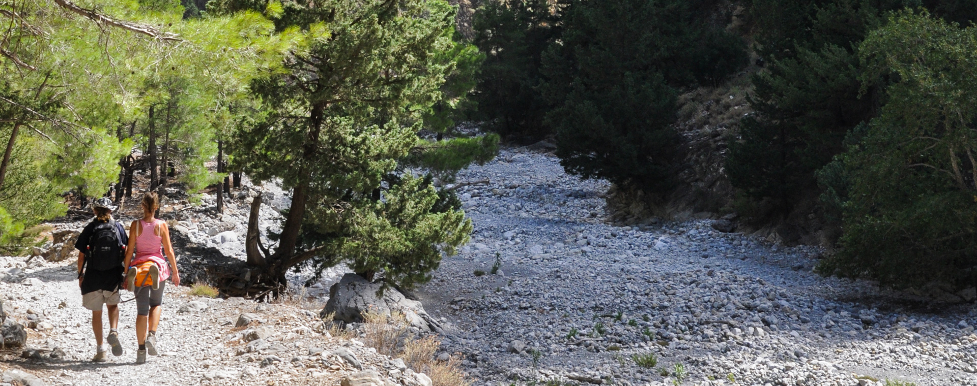 Randonnée dans les gorges de Samaria © Nicolas Pagiatis