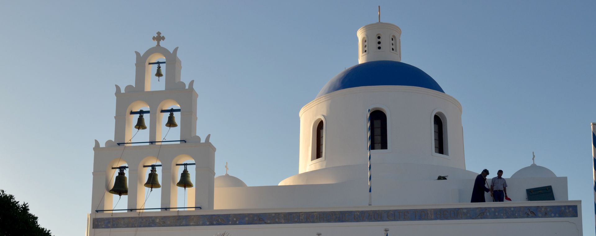 Typical church of Santorini