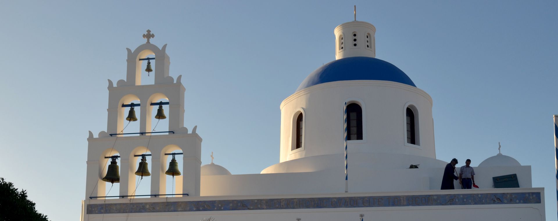 Typical church of Santorini