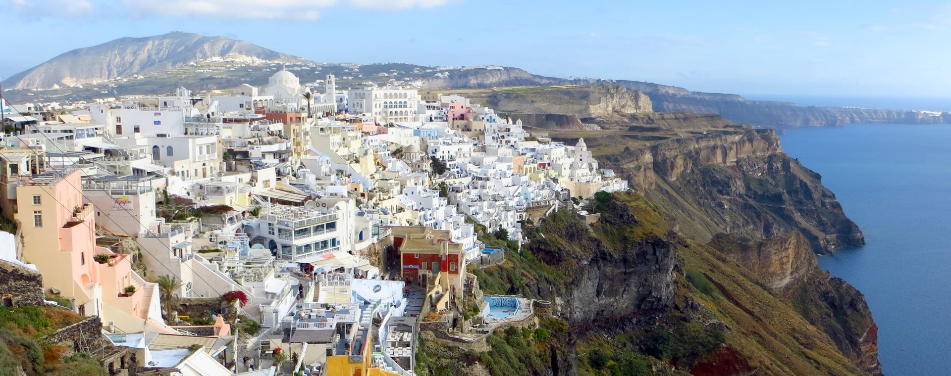 Fira, la capitale de Santorin