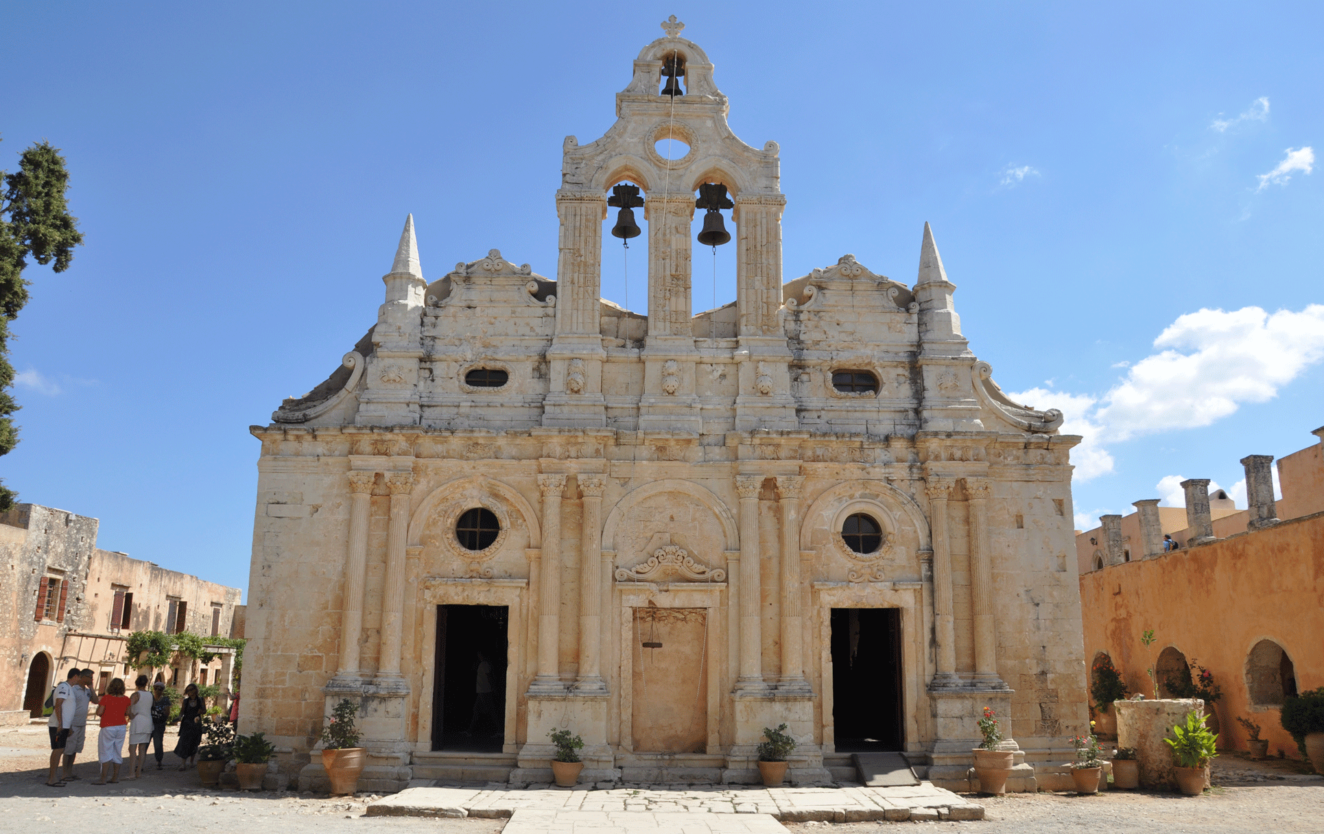 Le monastère d’Arkadi © Nicolas Pagiatis