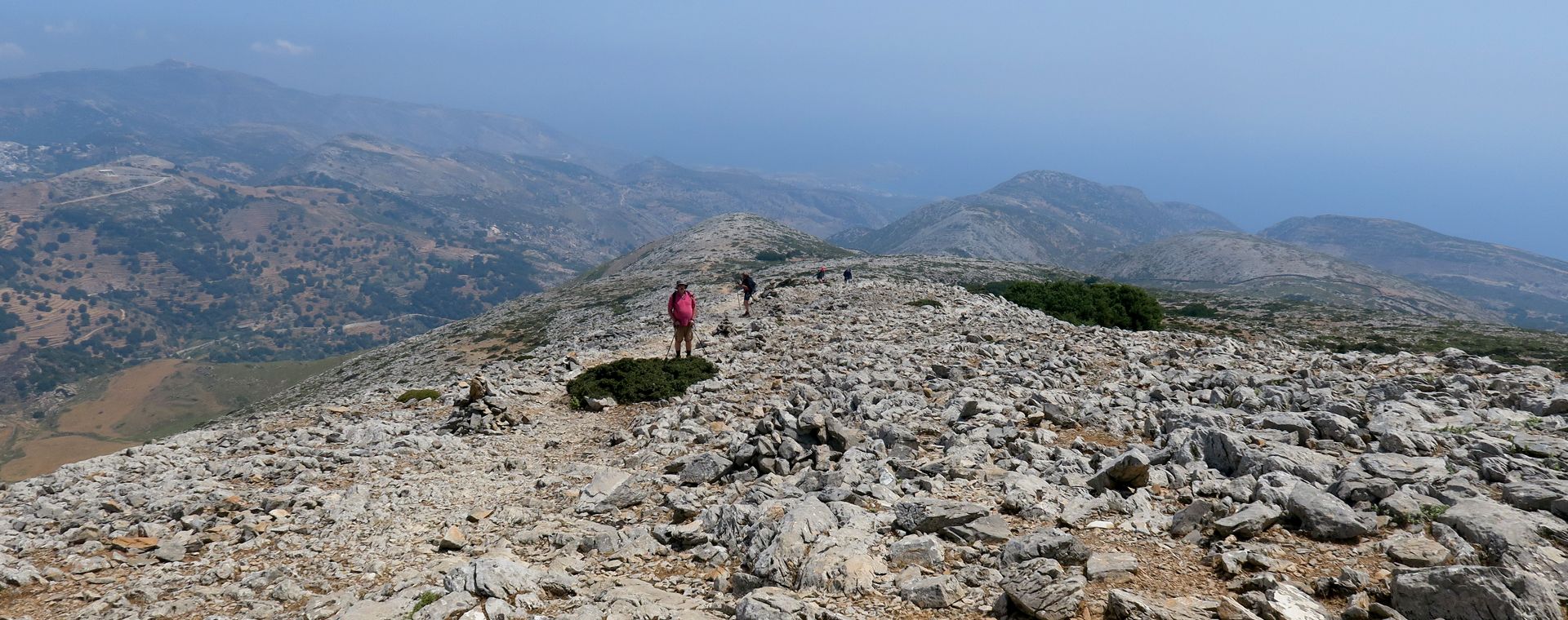 Naxos : Hiking to mount Zas