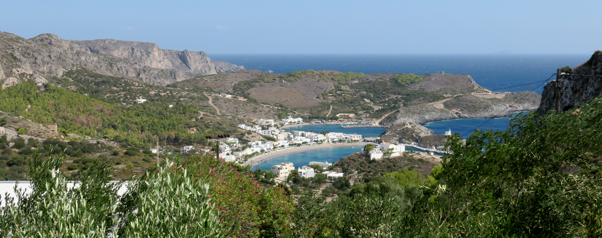 Paysage de l'île de Cythère