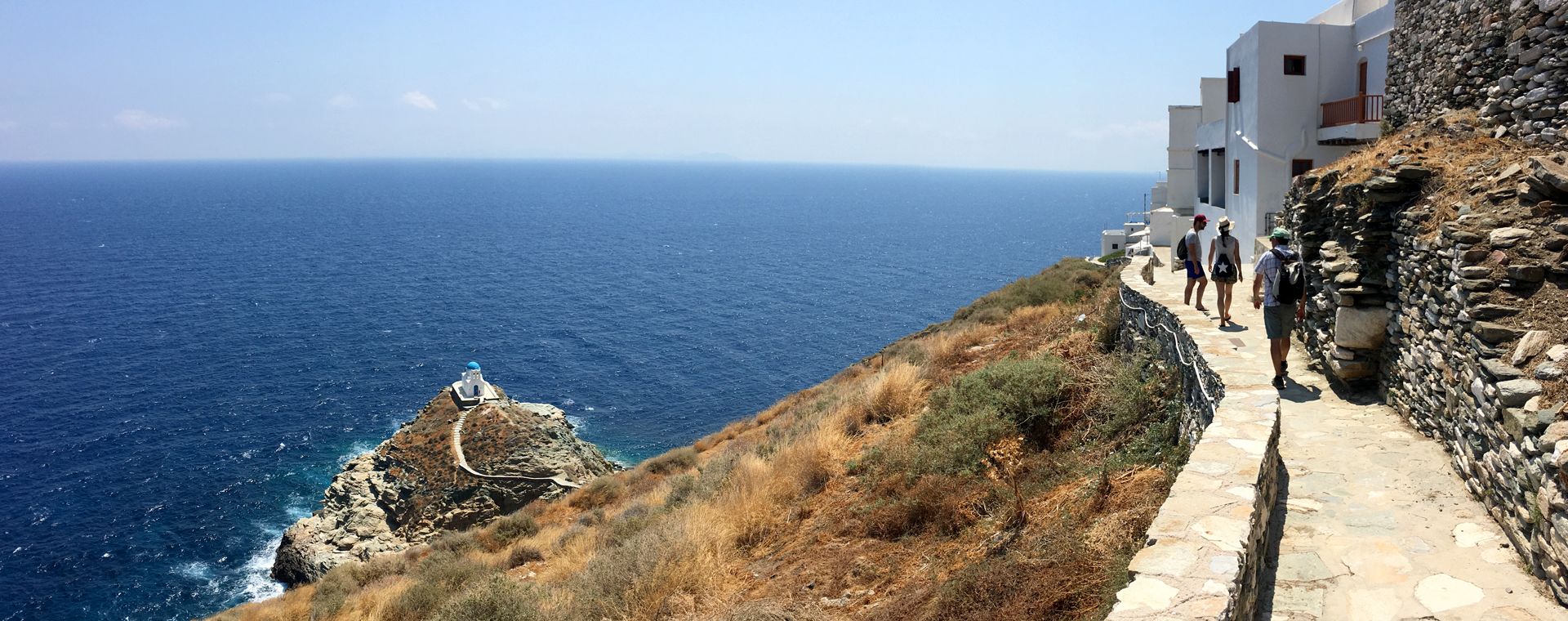 Hike to Sifnos Island and Efta Martyrs Chapel, Greece