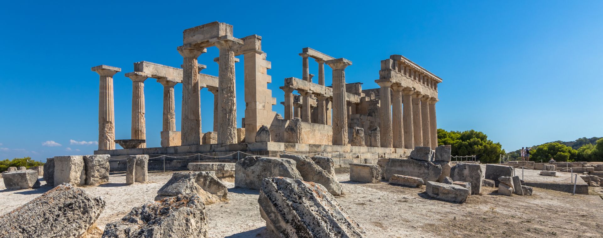 Temple d'Aphaïa sur l'île d'Égine